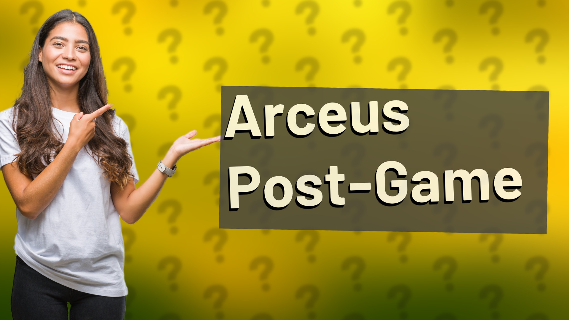 Arceus Post-Game
