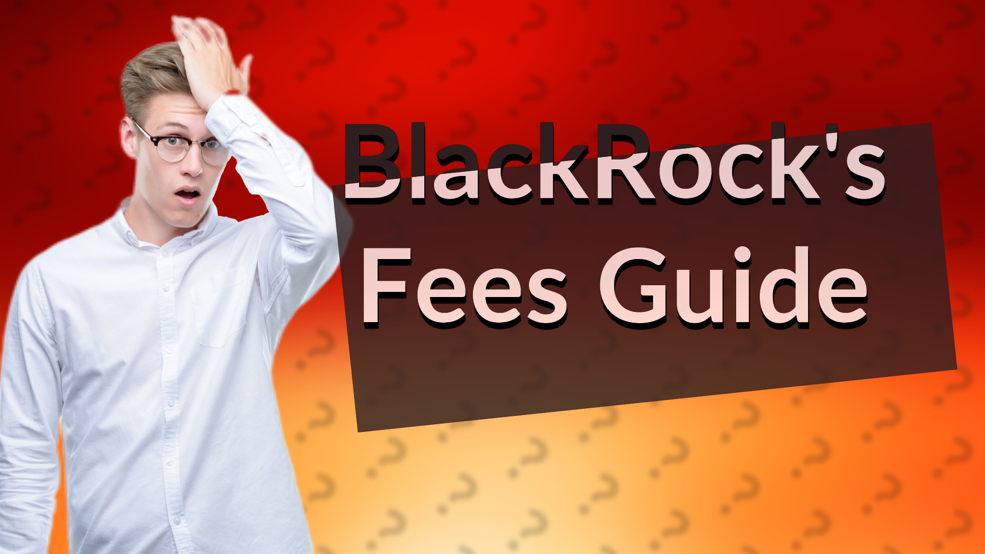 BlackRock's Fees Guide