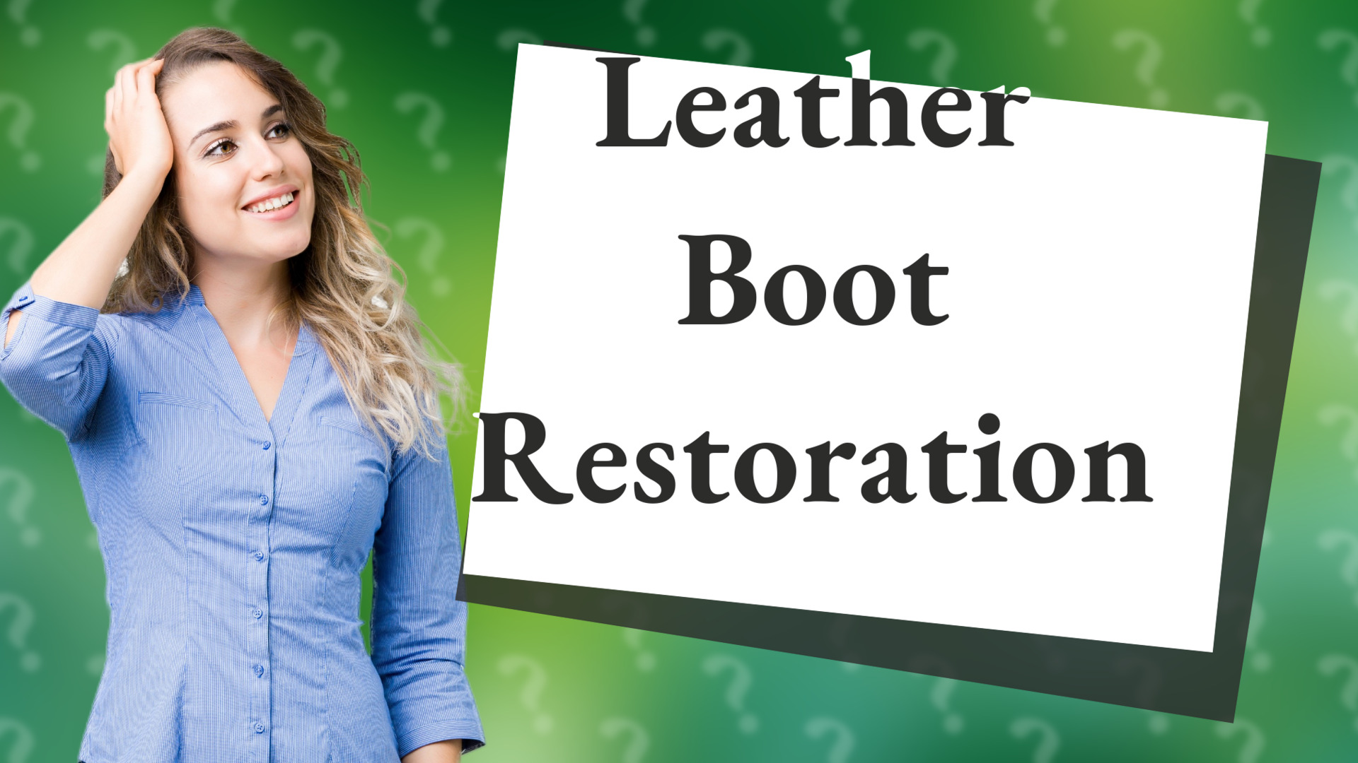 Leather Boot Restoration