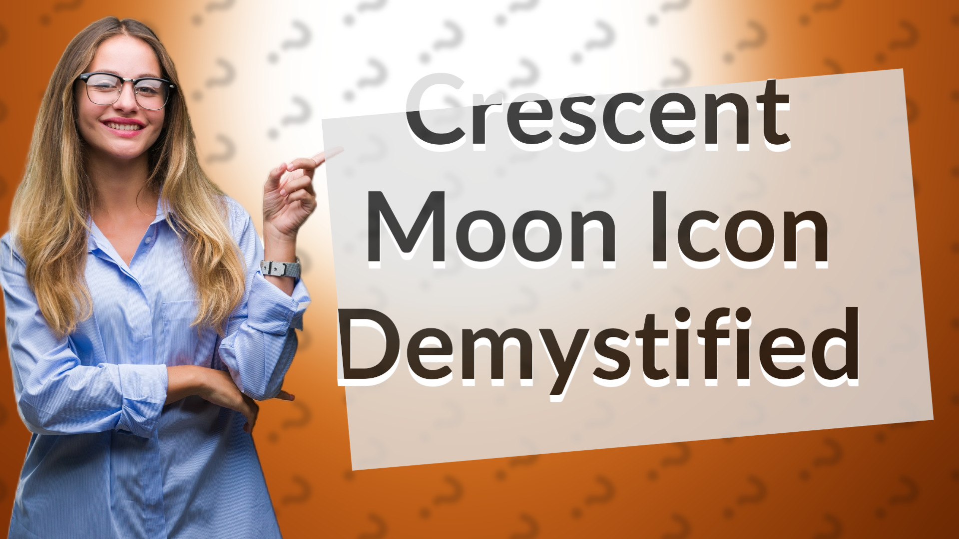 Crescent Moon Icon Demystified