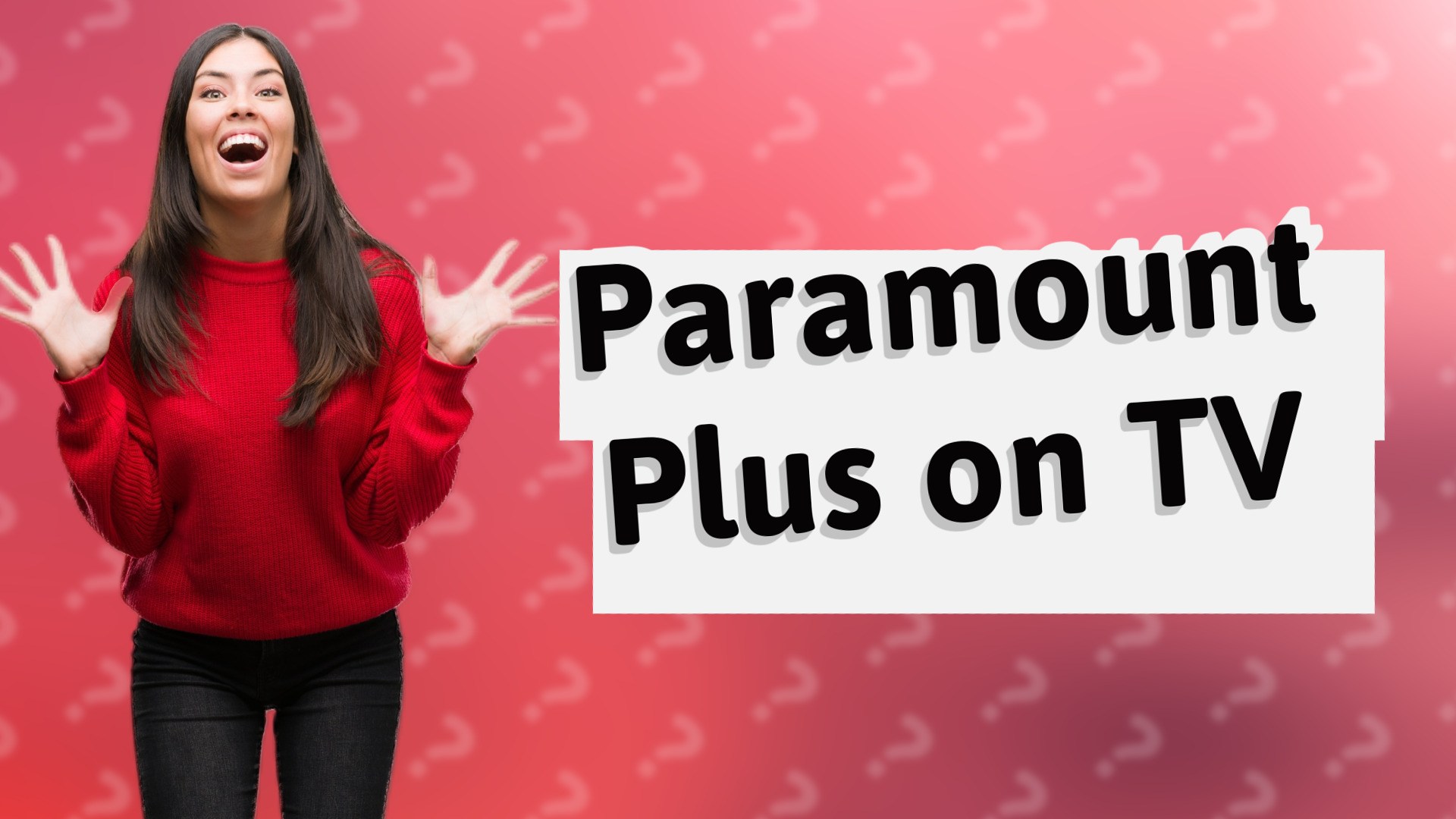 Paramount Plus on TV