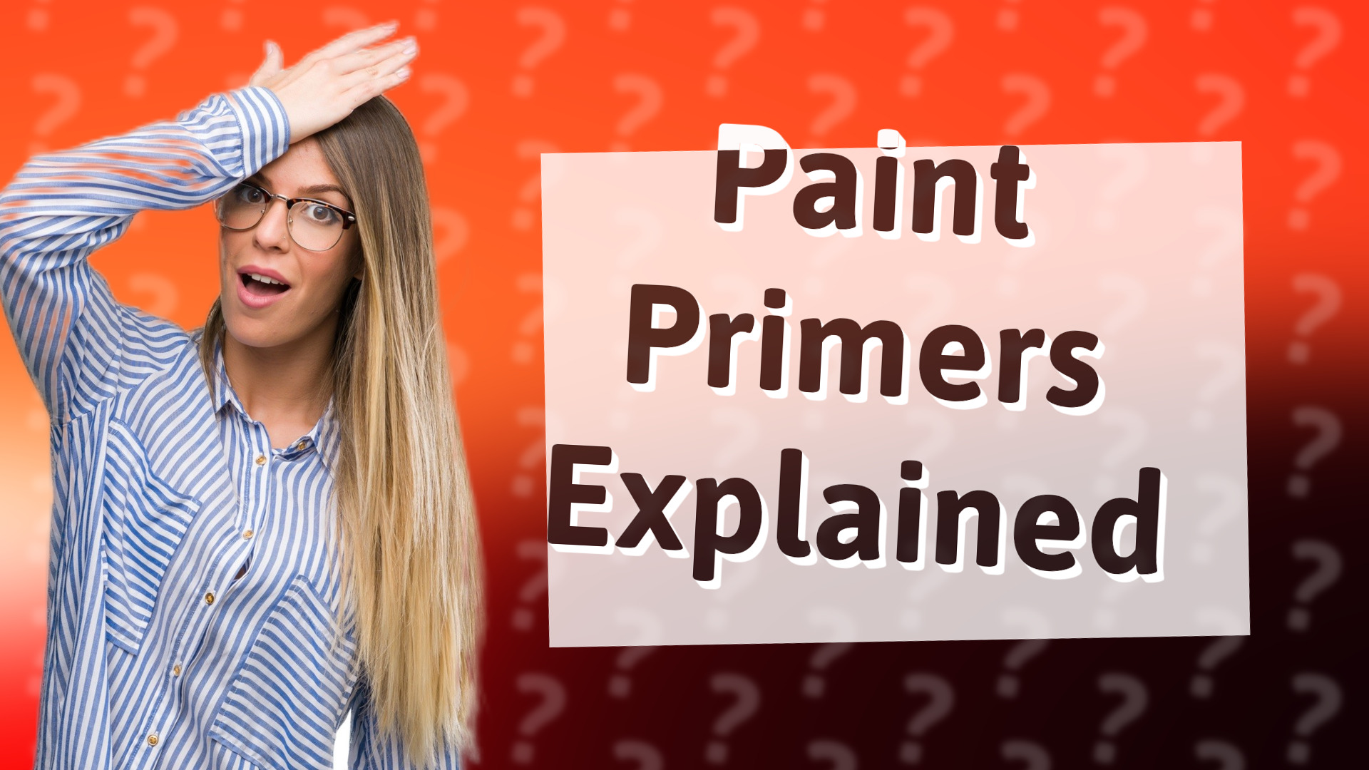 Paint Primers Explained