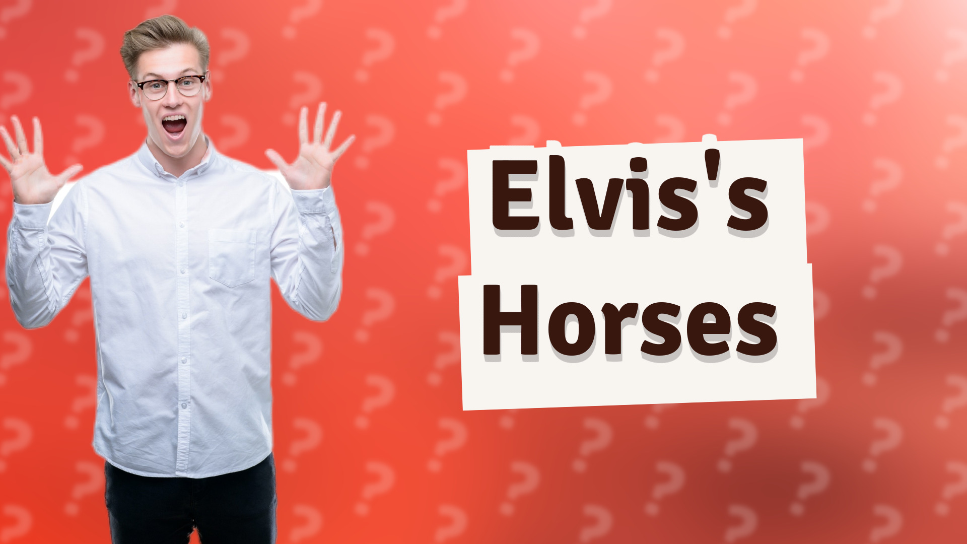 Elvis's Horses