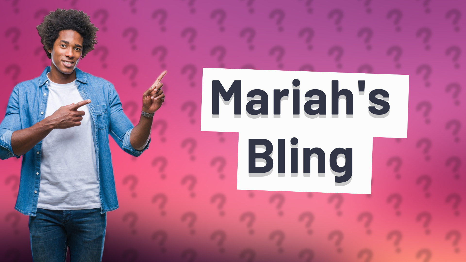 Mariah's Bling