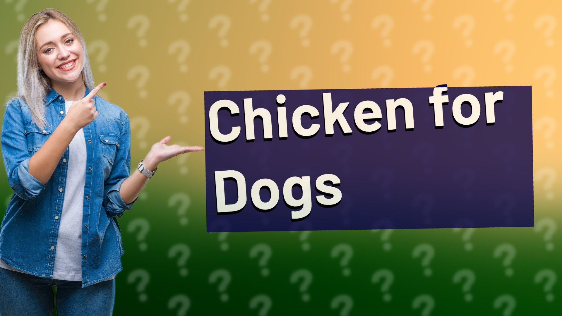 Chicken for Dogs