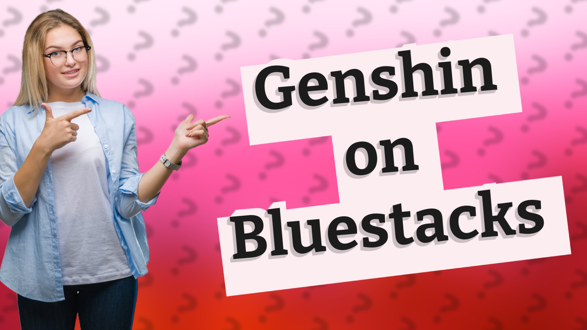 Genshin on Bluestacks