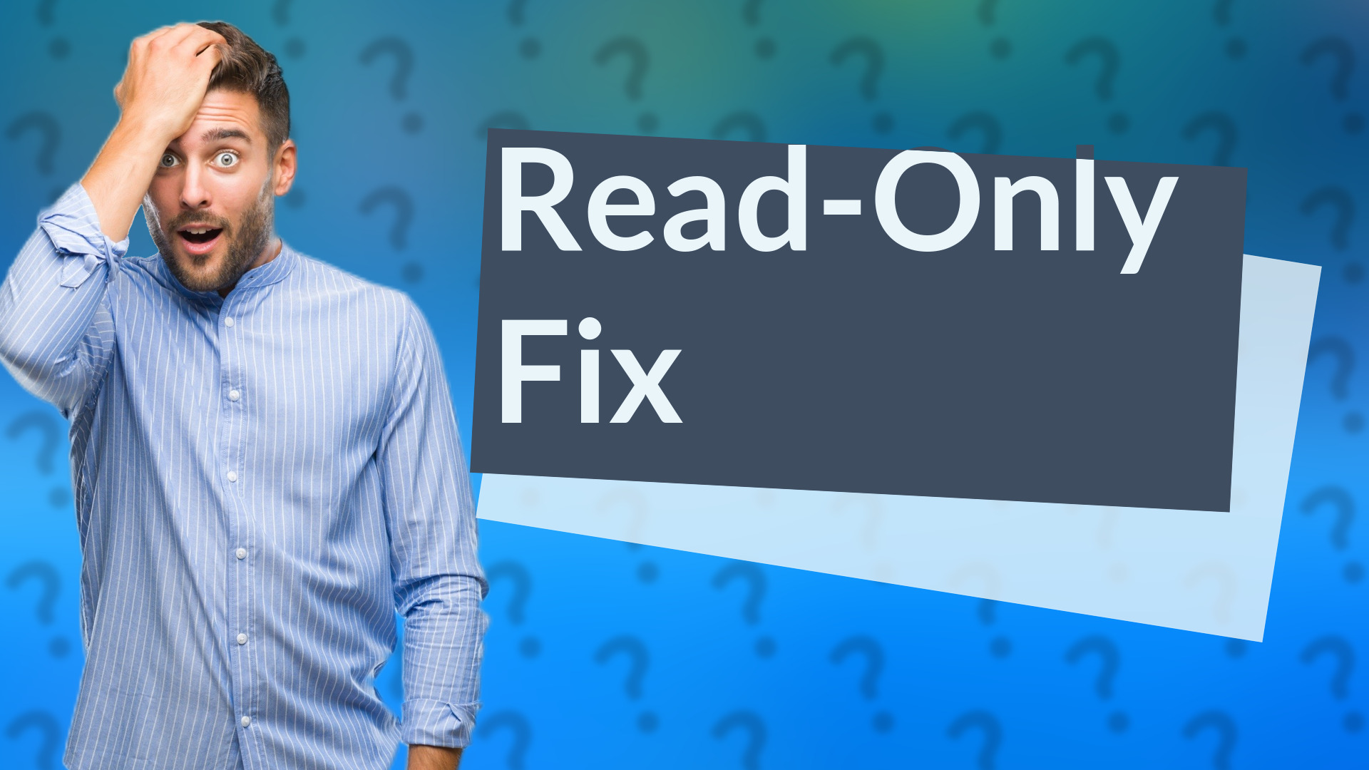 Read-Only Fix