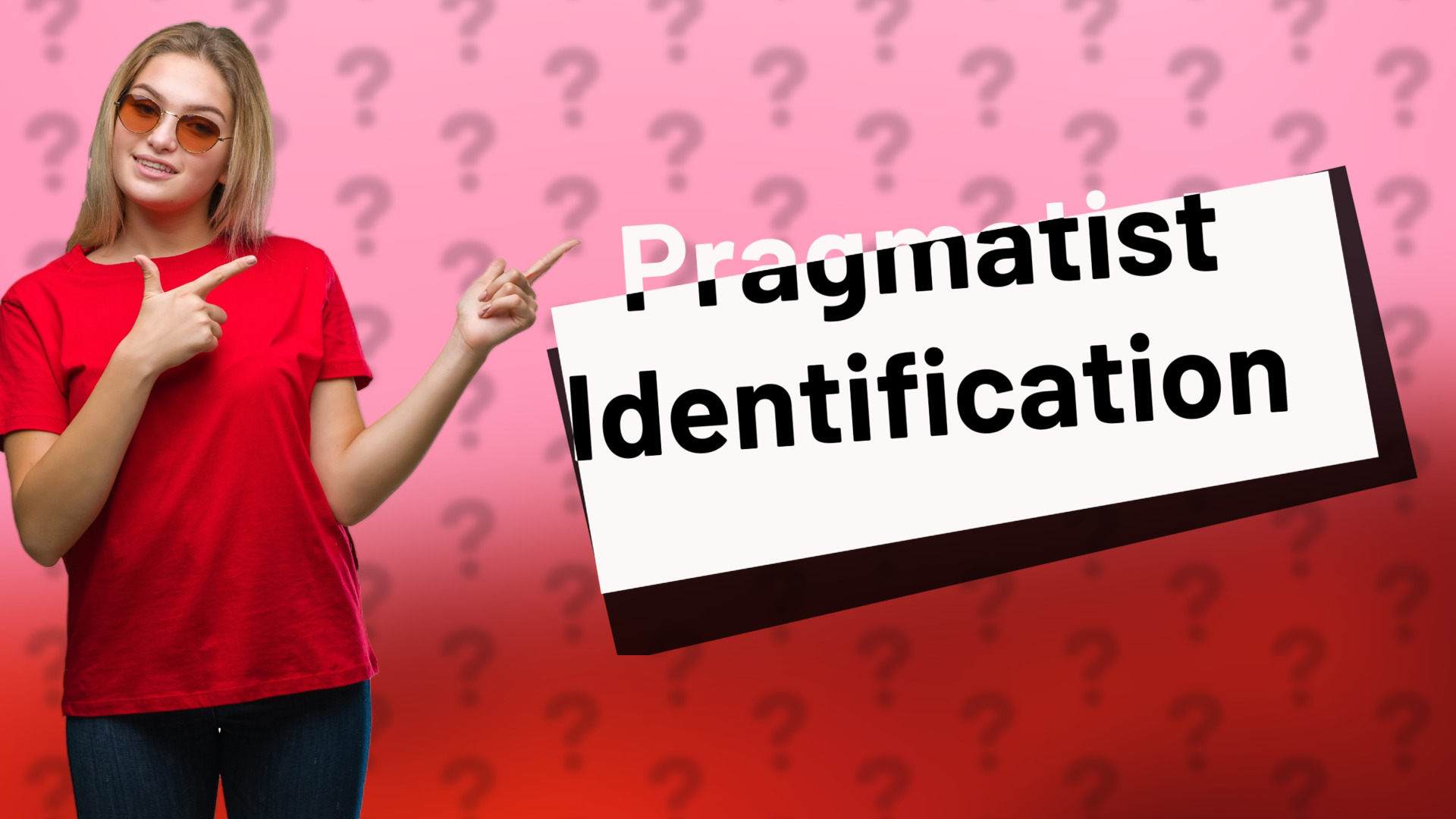 Pragmatist Identification