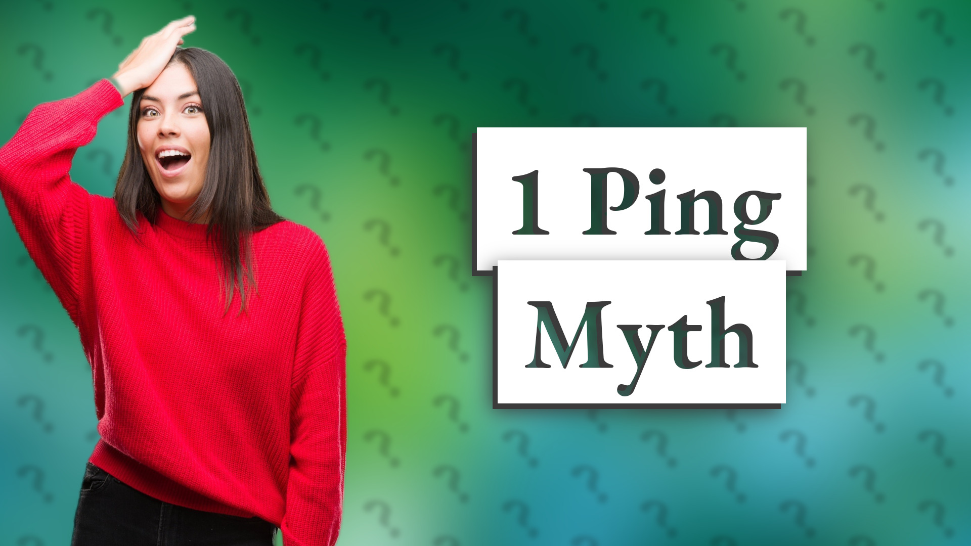 1 Ping Myth