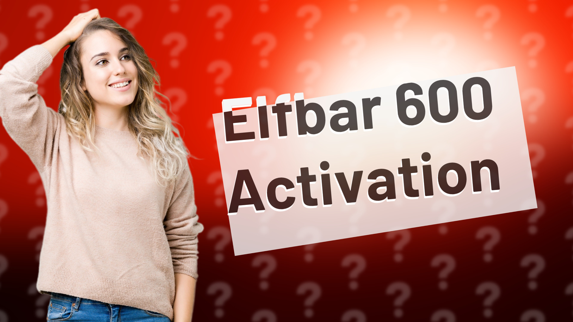 Elfbar 600 Activation