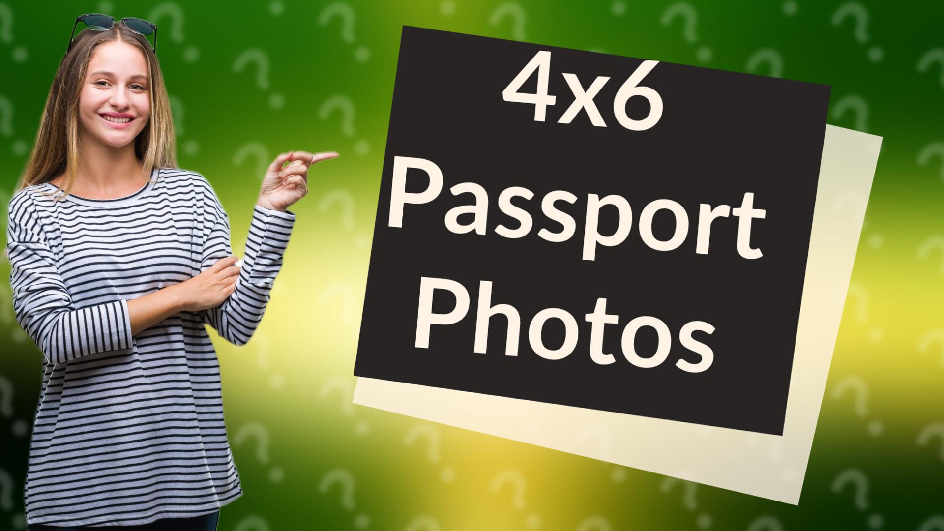 4x6 Passport Photos