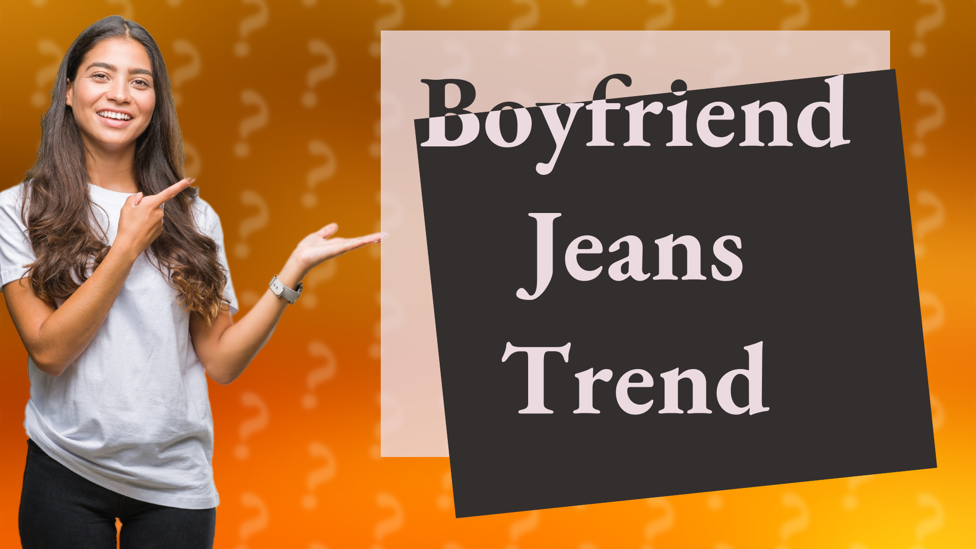 Boyfriend Jeans Trend