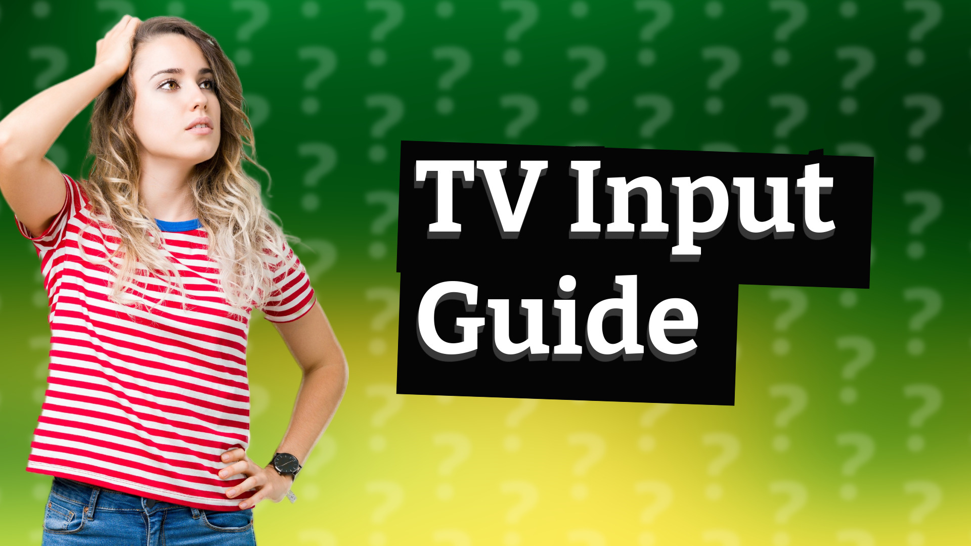 TV Input Guide
