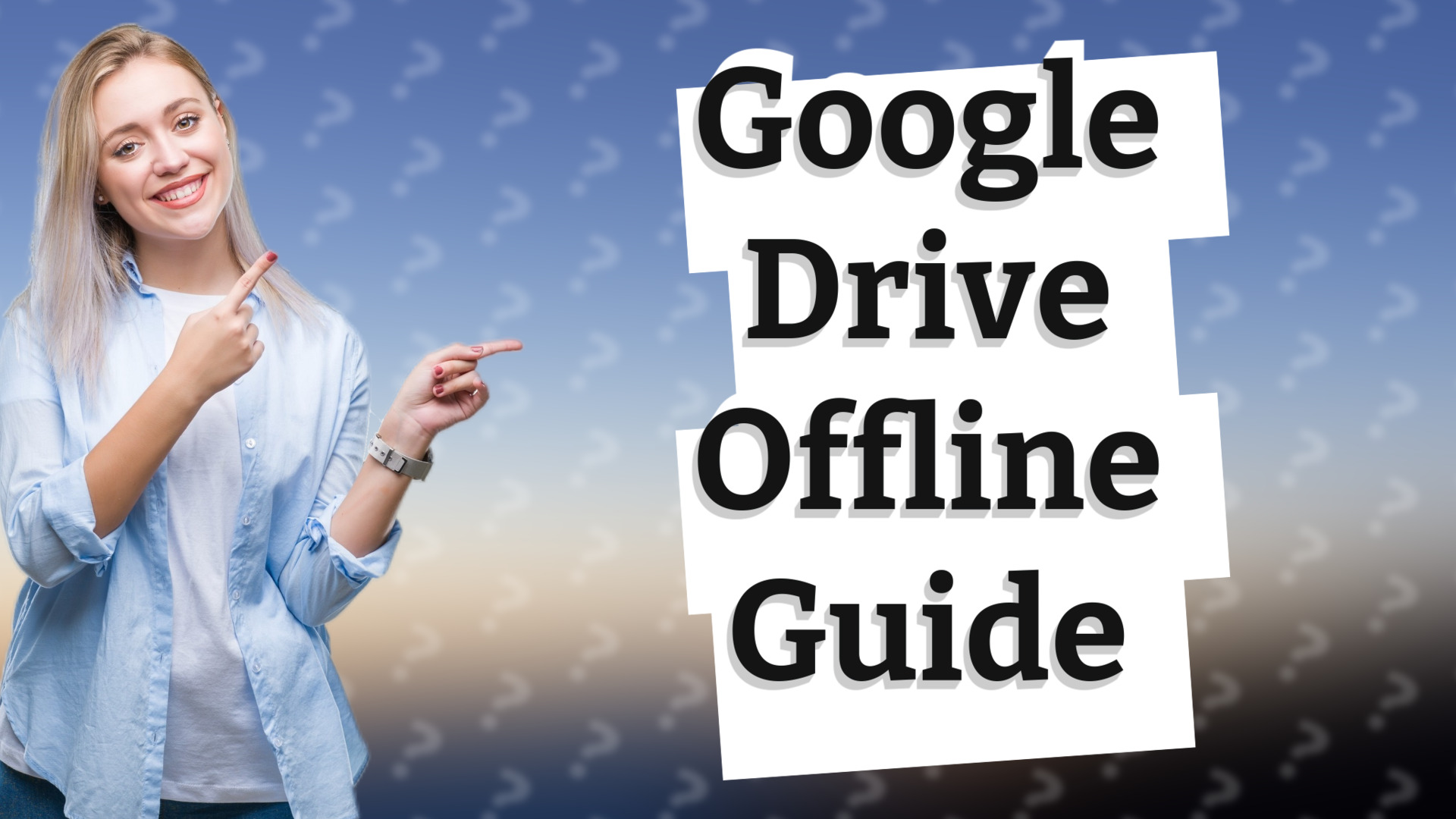 Google Drive Offline Guide