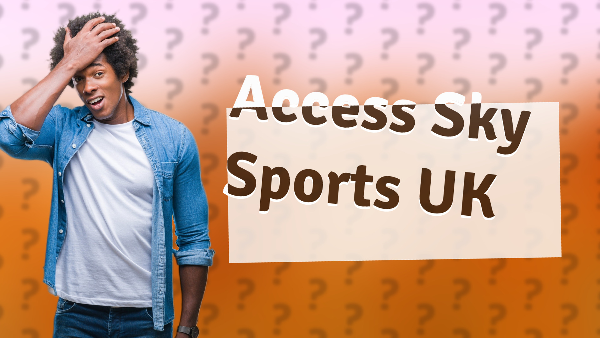 Access Sky Sports UK