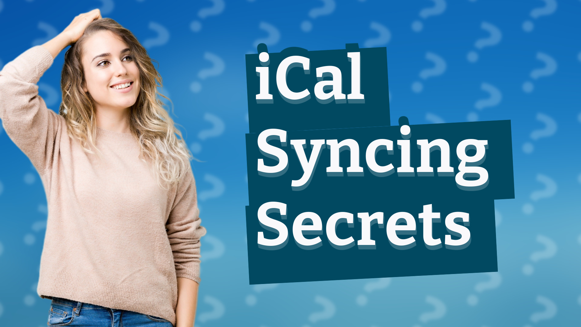 iCal Syncing Secrets