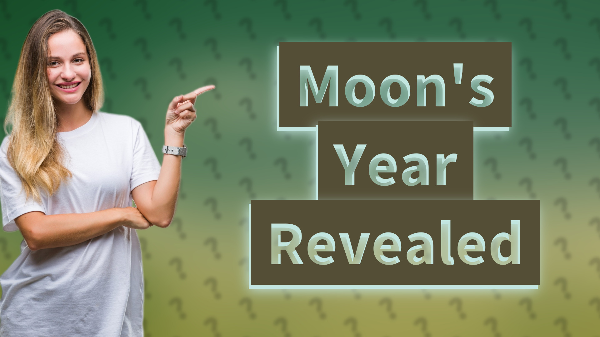 Moon's Year Revealed