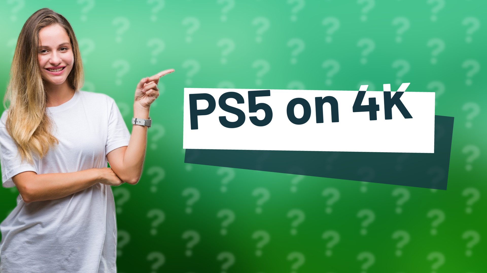 PS5 on 4K