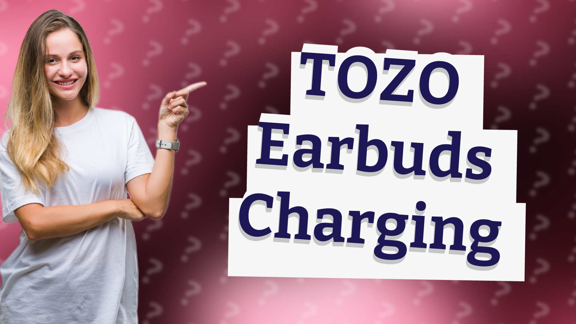 TOZO Earbuds Charging