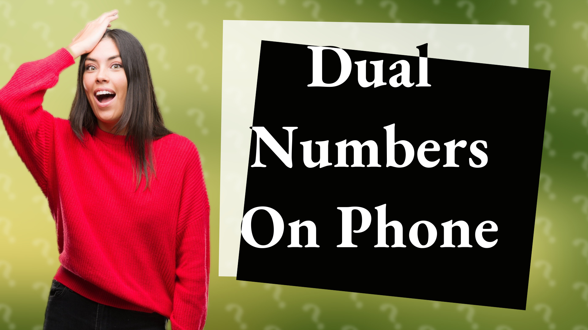 Dual Numbers On Phone