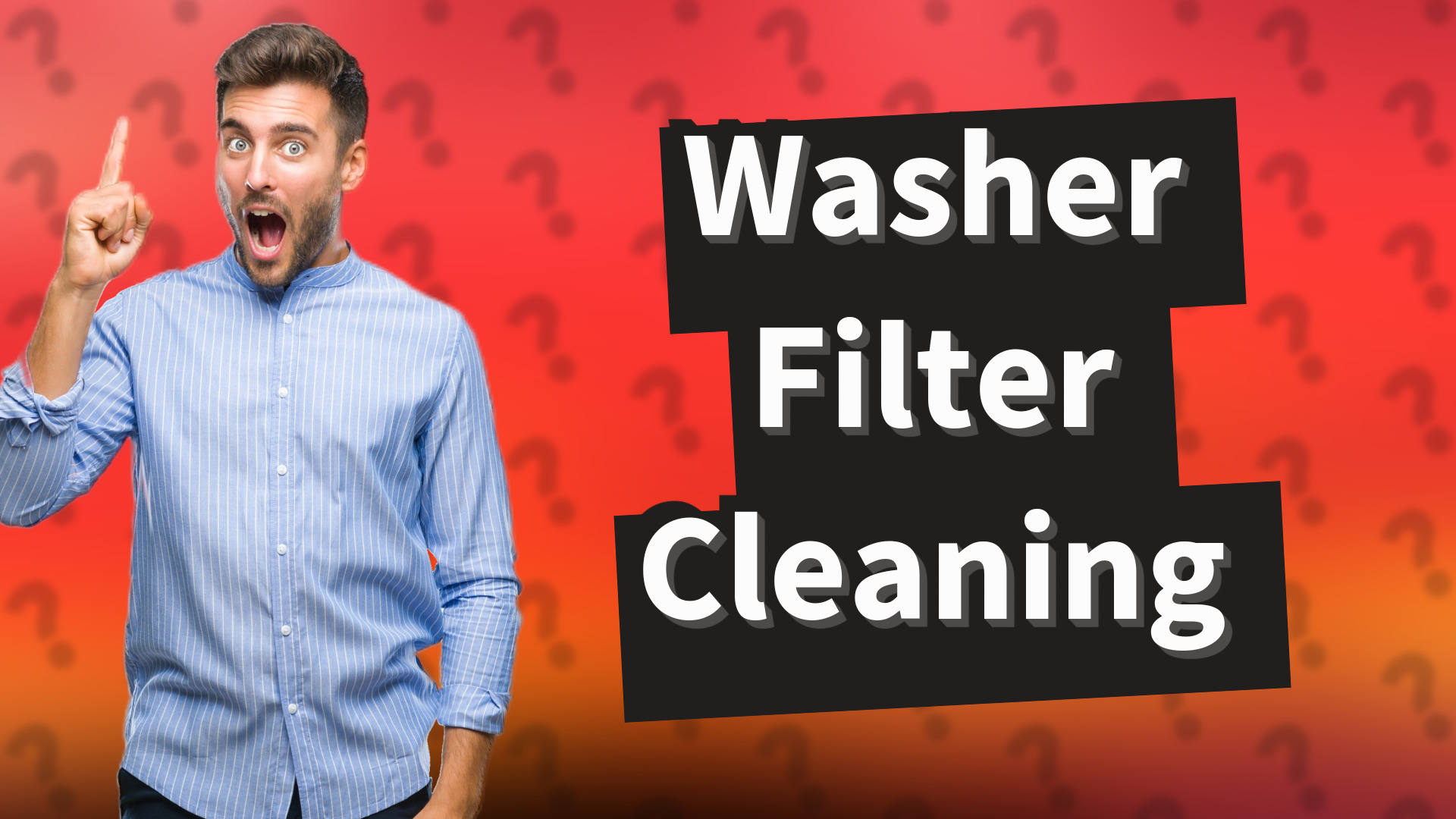 Washer Filter Cleaning