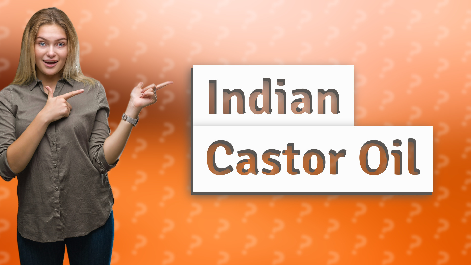Indian Castor Oil