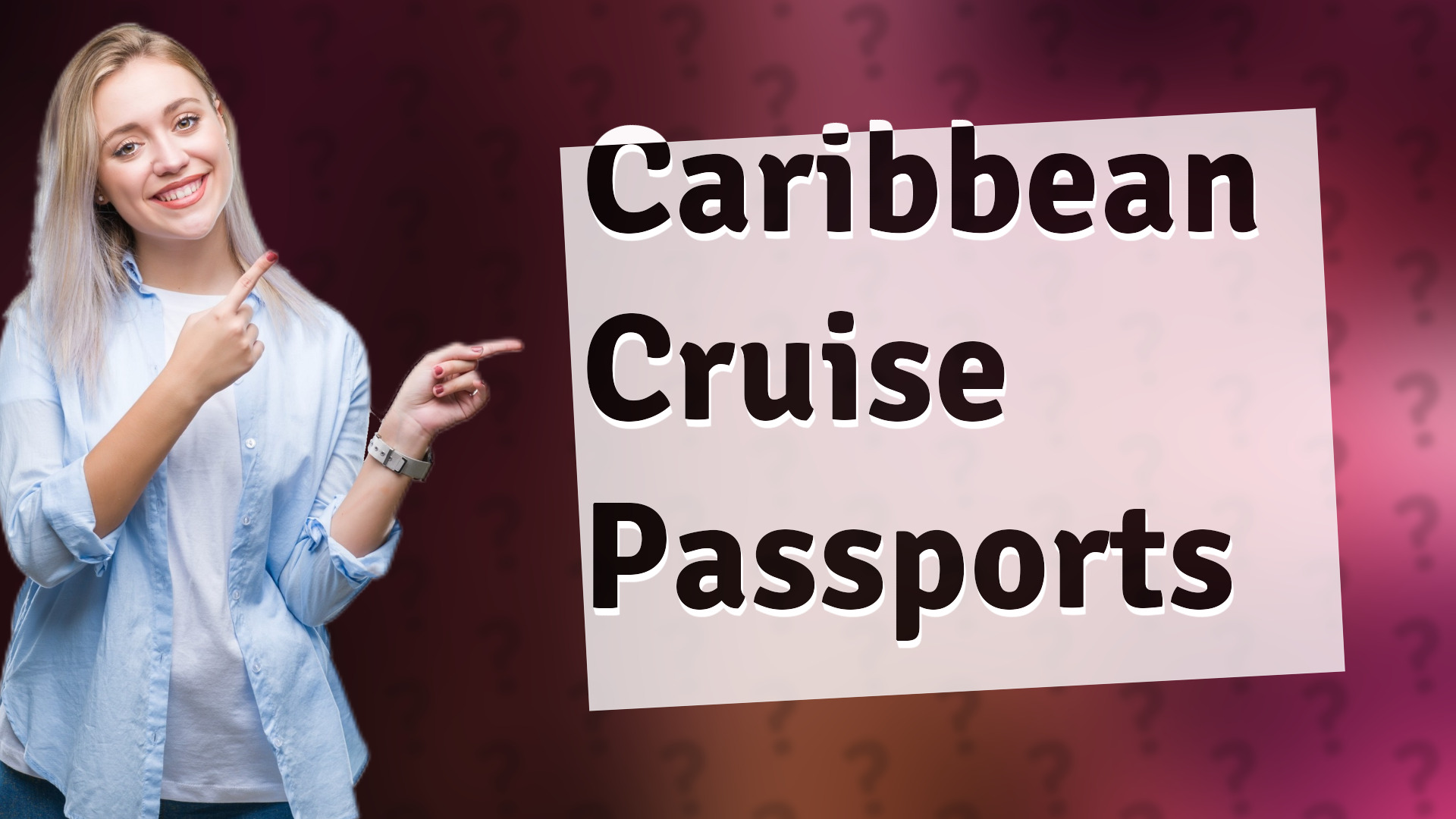 Caribbean Cruise Passports