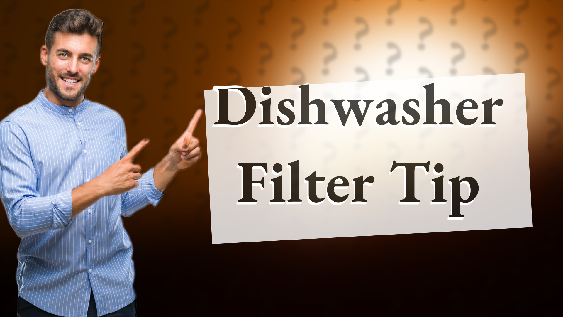 Dishwasher Filter Tip