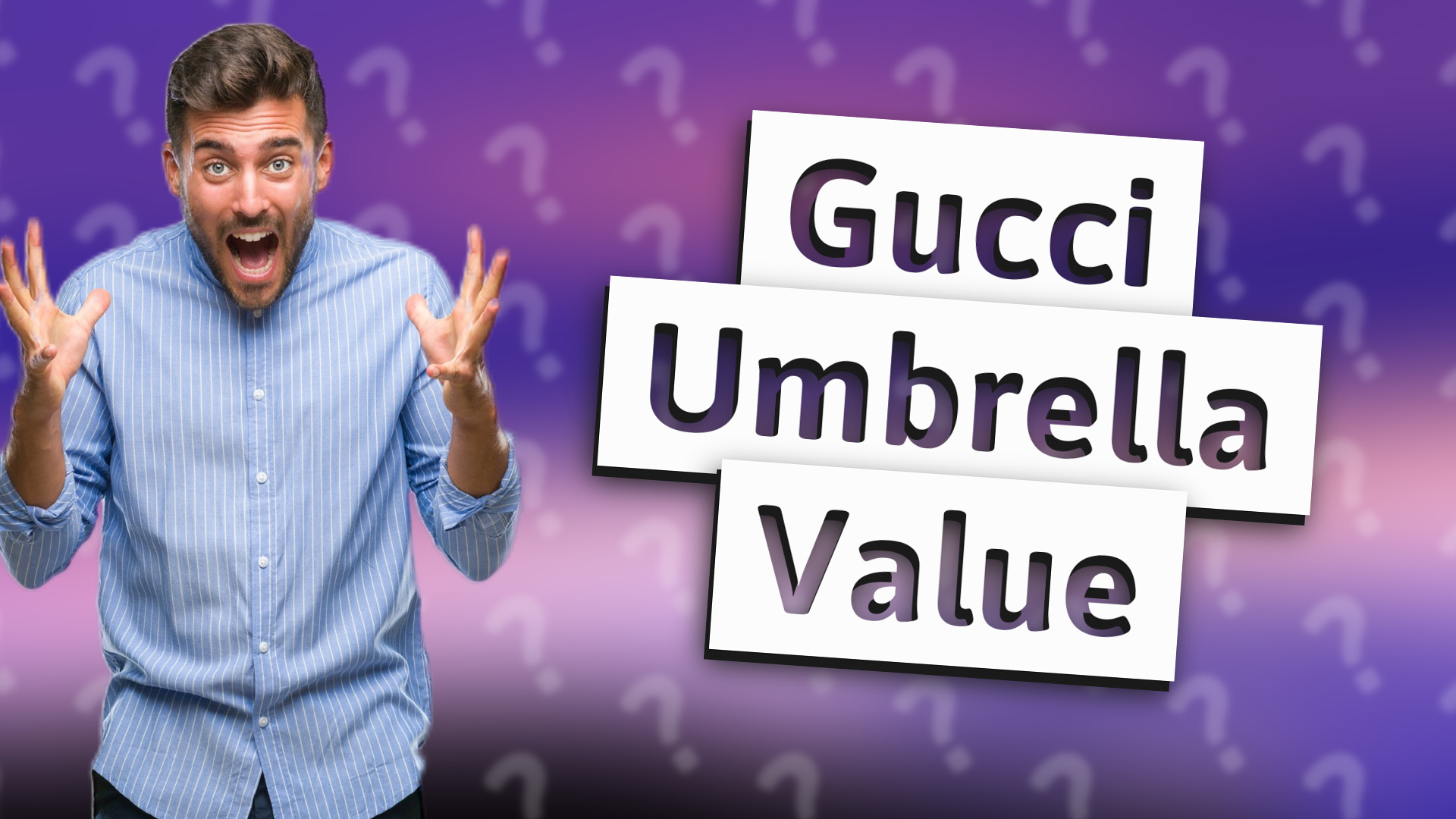 Gucci Umbrella Value