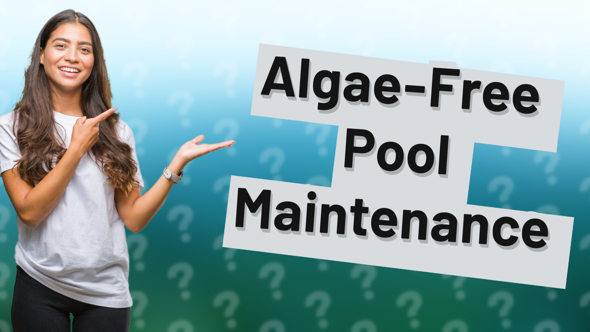 Algae-Free Pool Maintenance