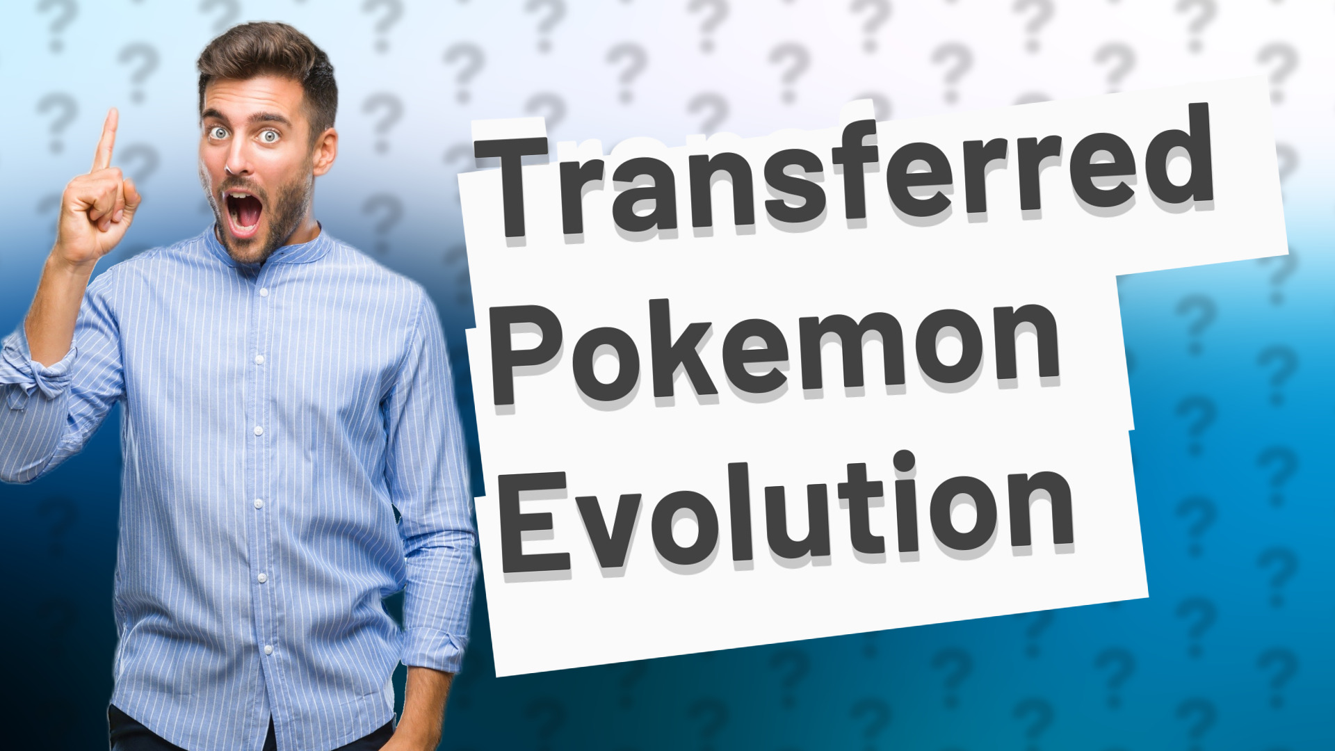 Transferred Pokemon Evolution