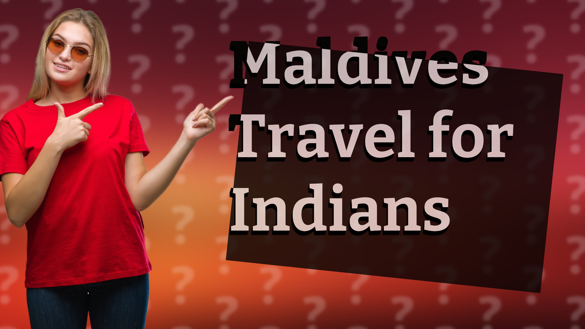 Maldives Travel for Indians