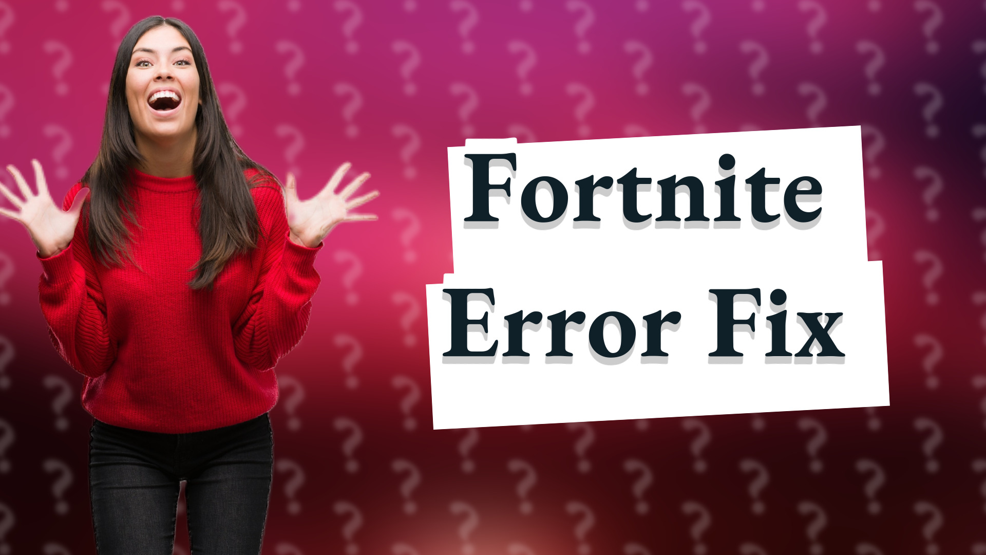 Fortnite Error Fix