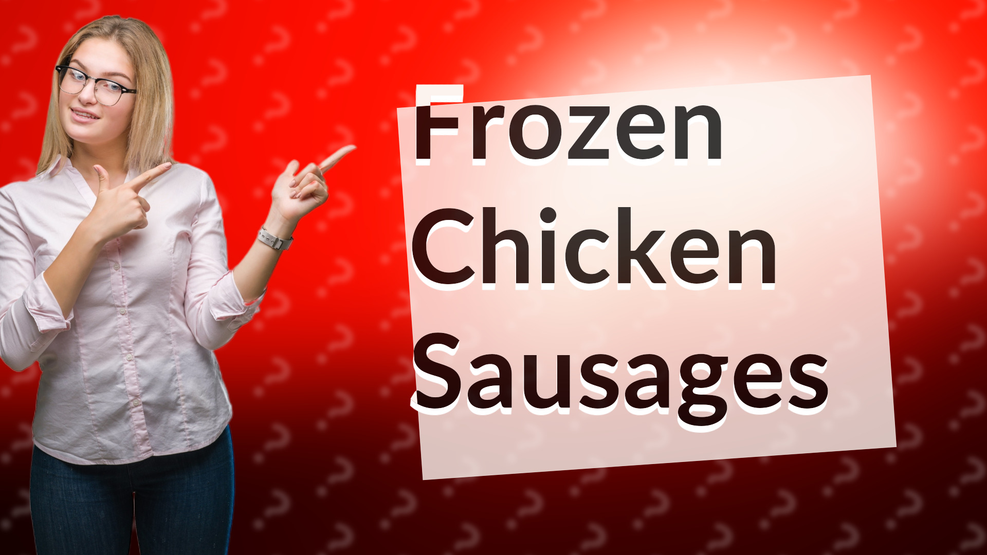 Frozen Chicken Sausages