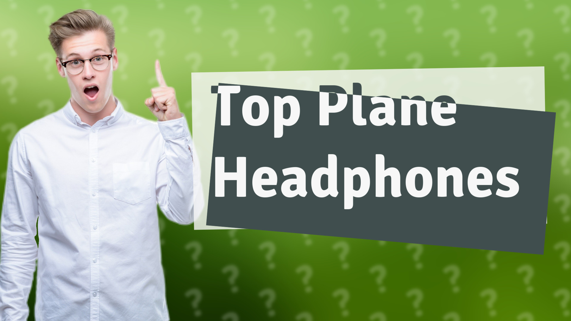 Top Plane Headphones
