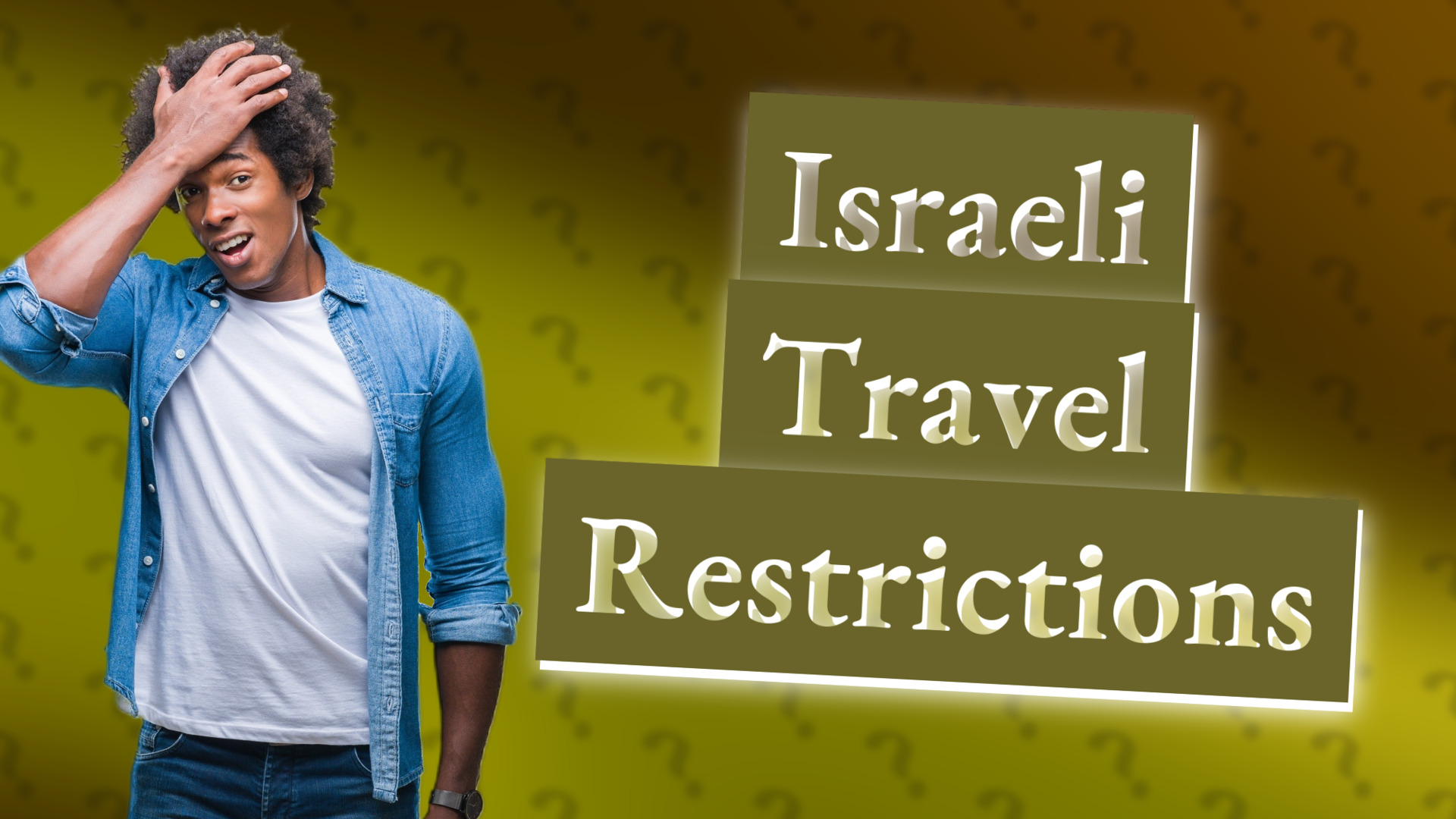 Israeli Travel Restrictions