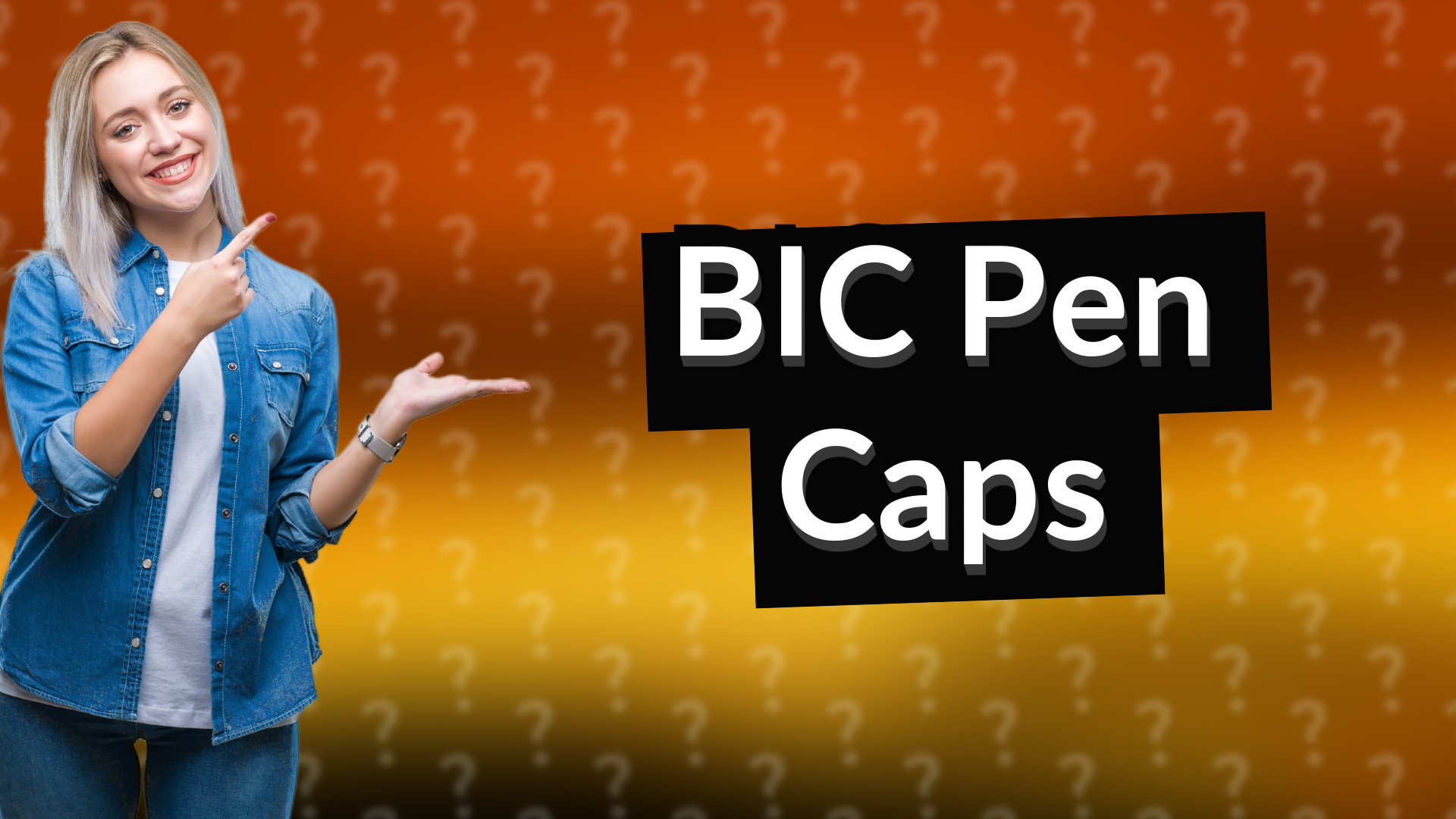 BIC Pen Caps