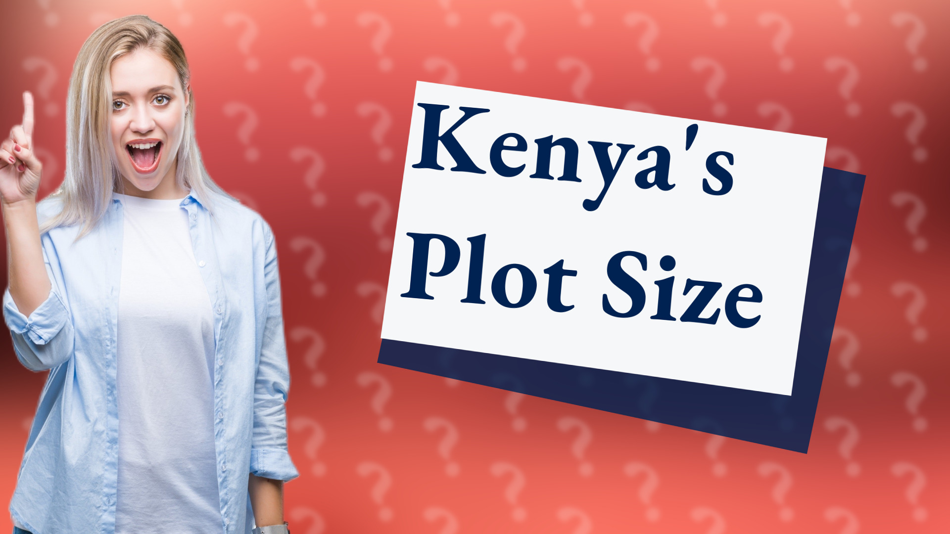 Kenya's Plot Size