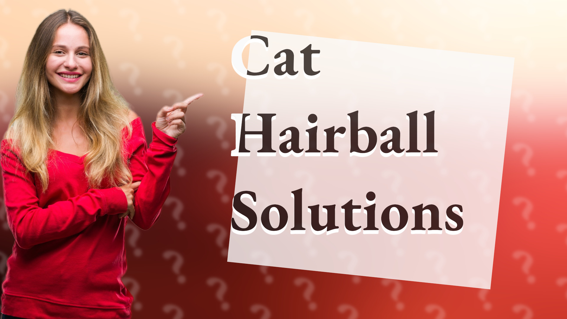 Cat Hairball Solutions