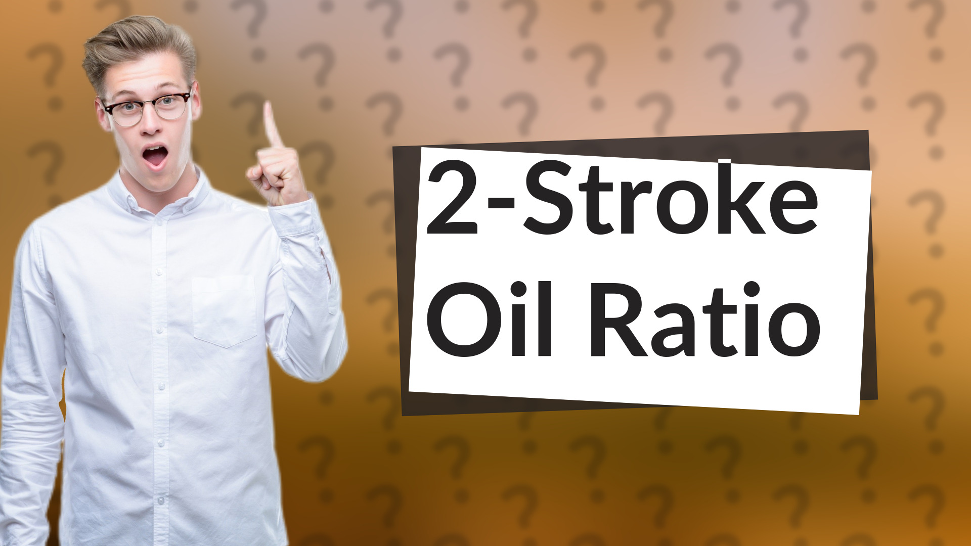2-Stroke Oil Ratio