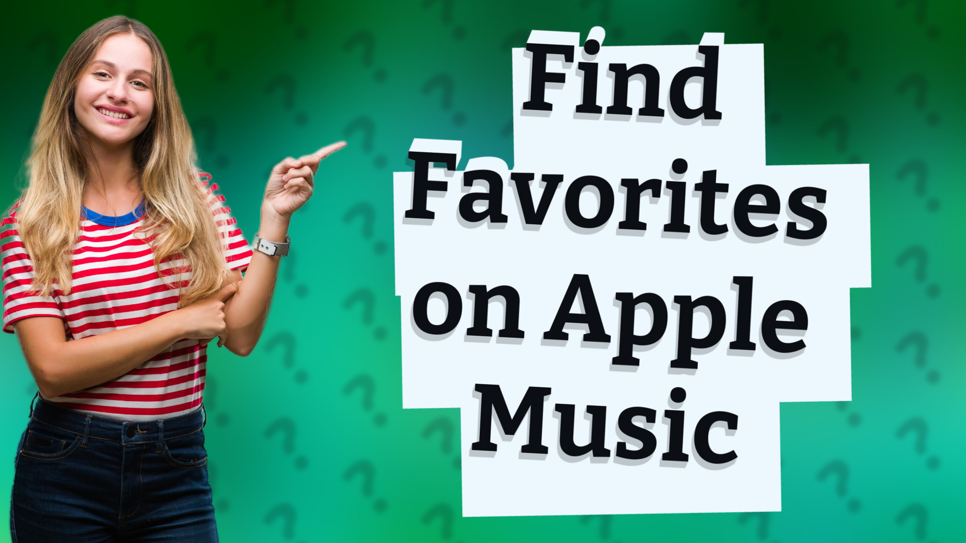 Find Favorites on Apple Music