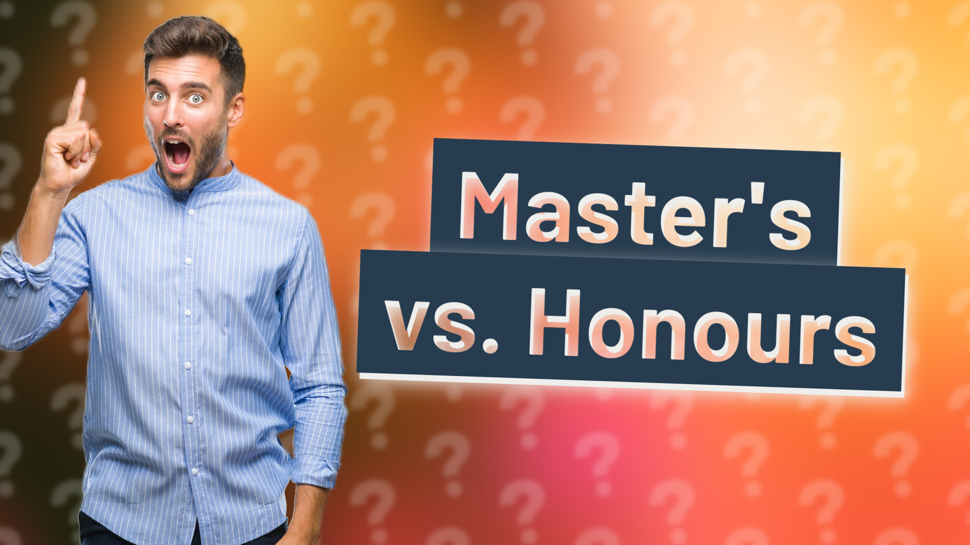 Master's vs. Honours