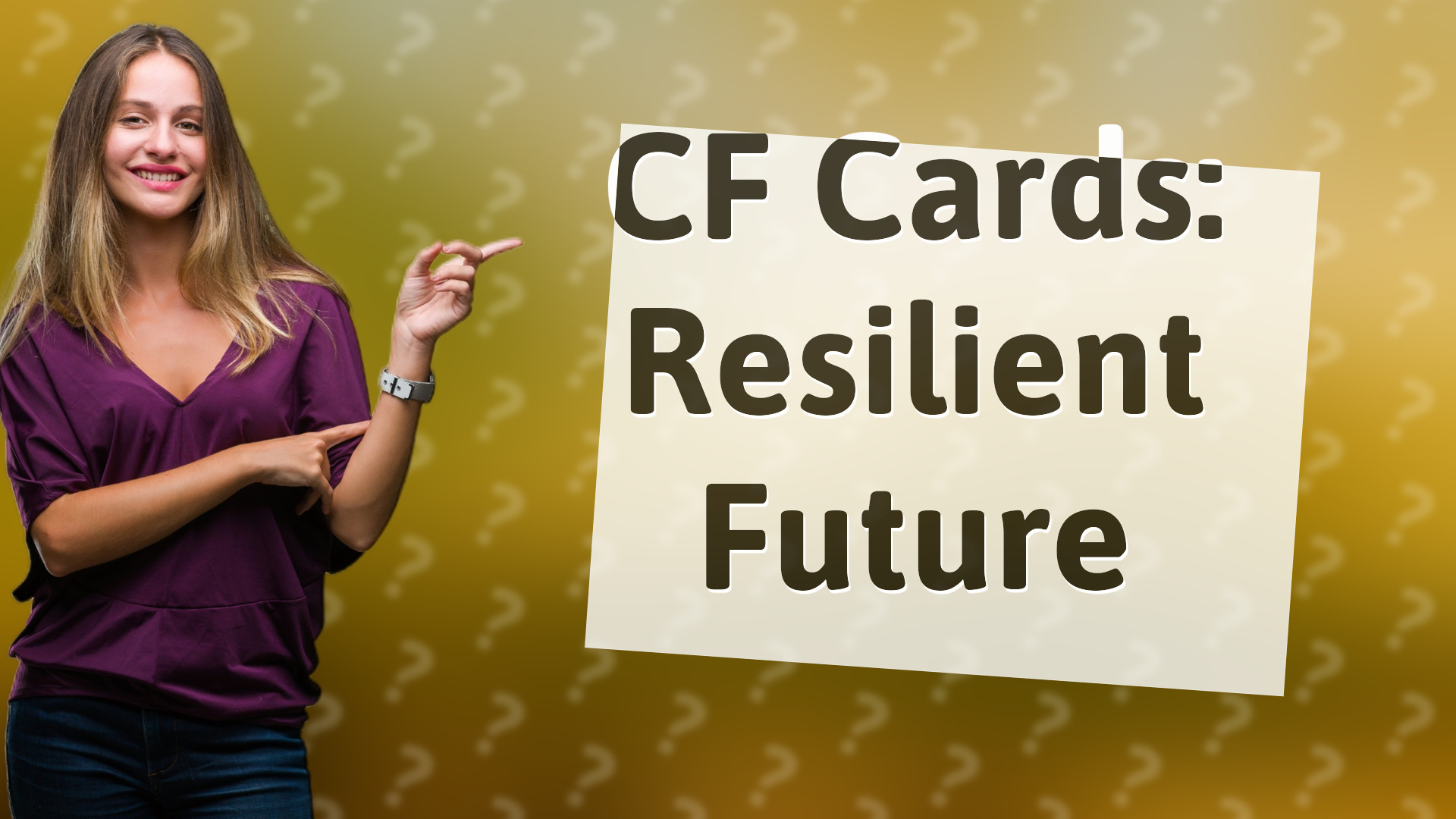 CF Cards: Resilient Future