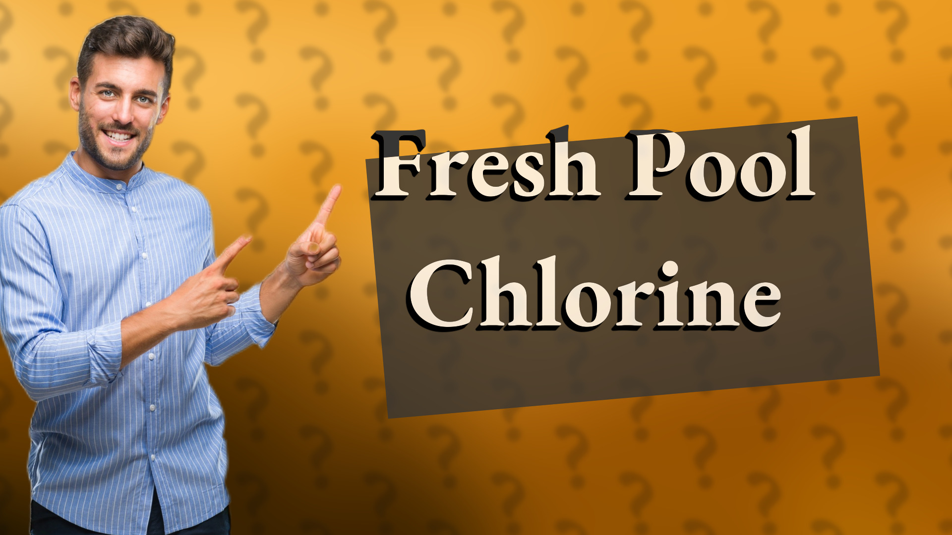 Fresh Pool Chlorine