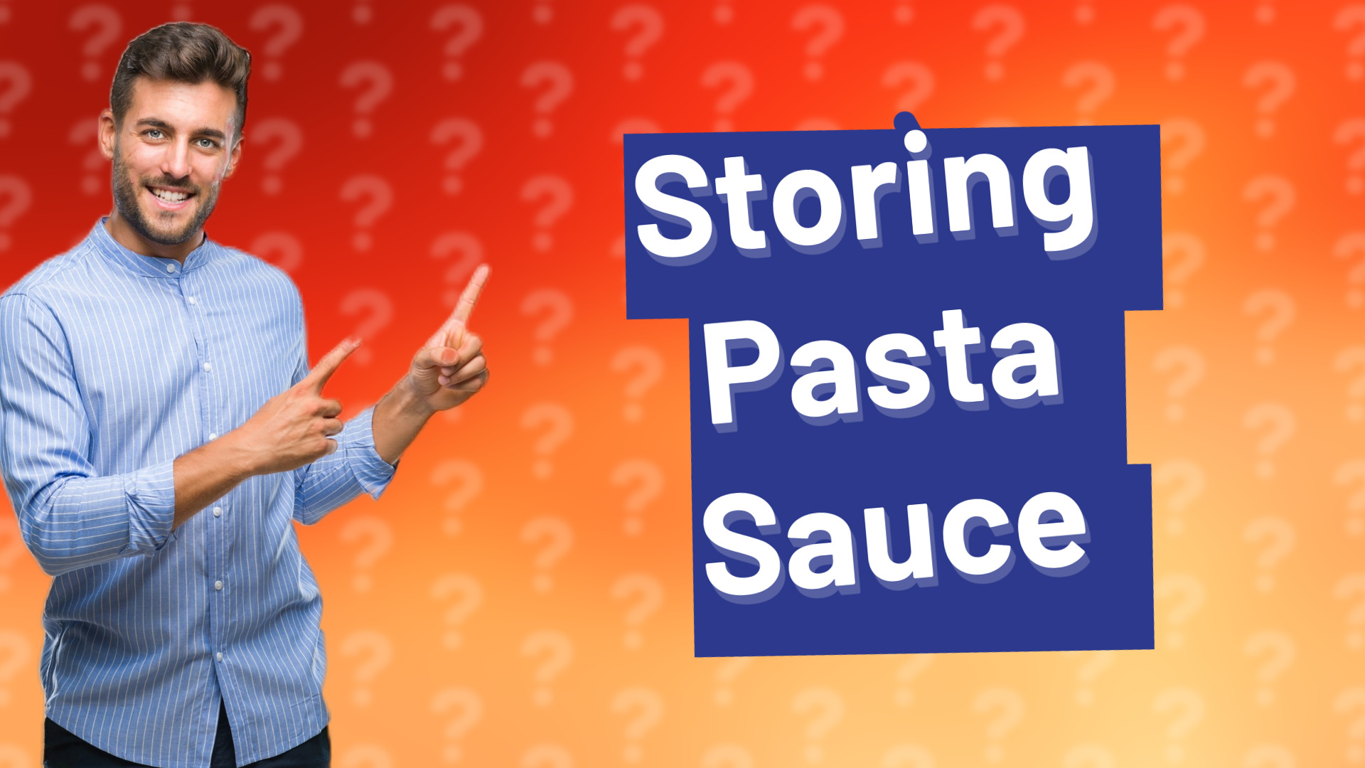 Storing Pasta Sauce