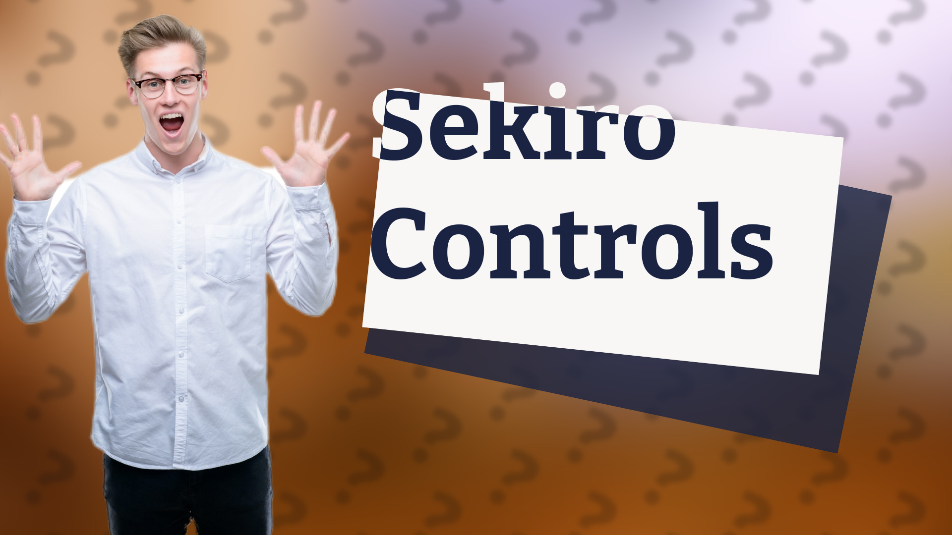 Sekiro Controls