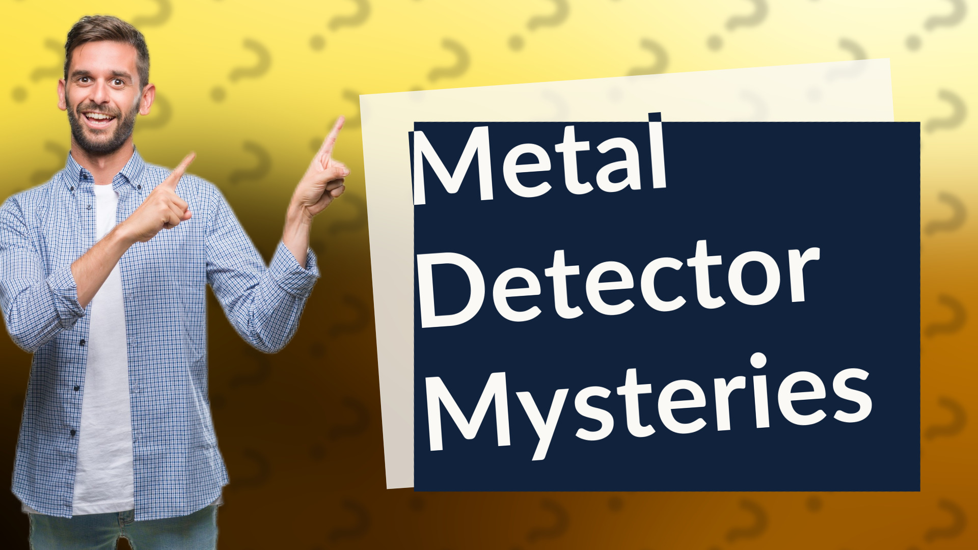 Metal Detector Mysteries