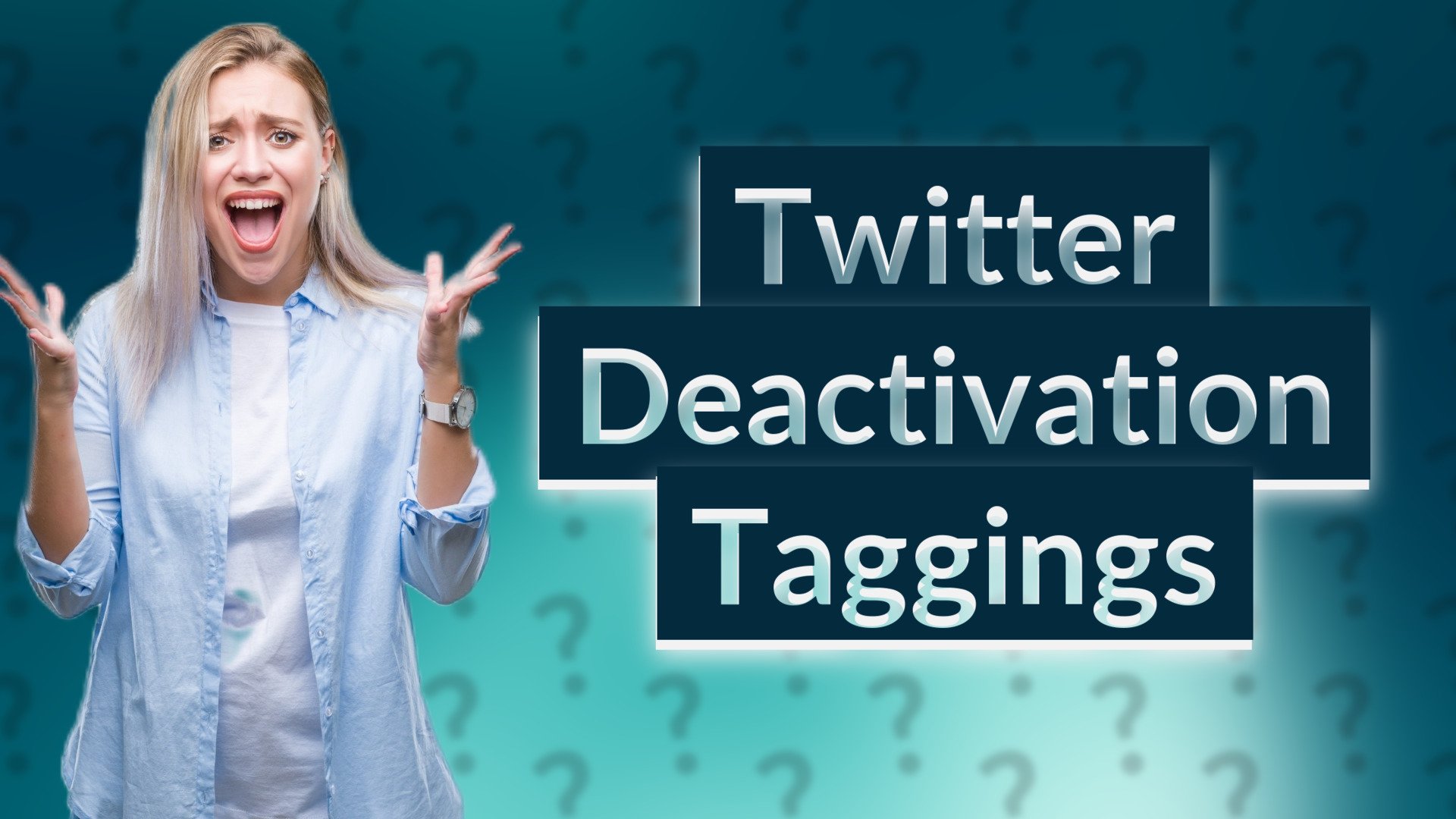 Twitter Deactivation Taggings