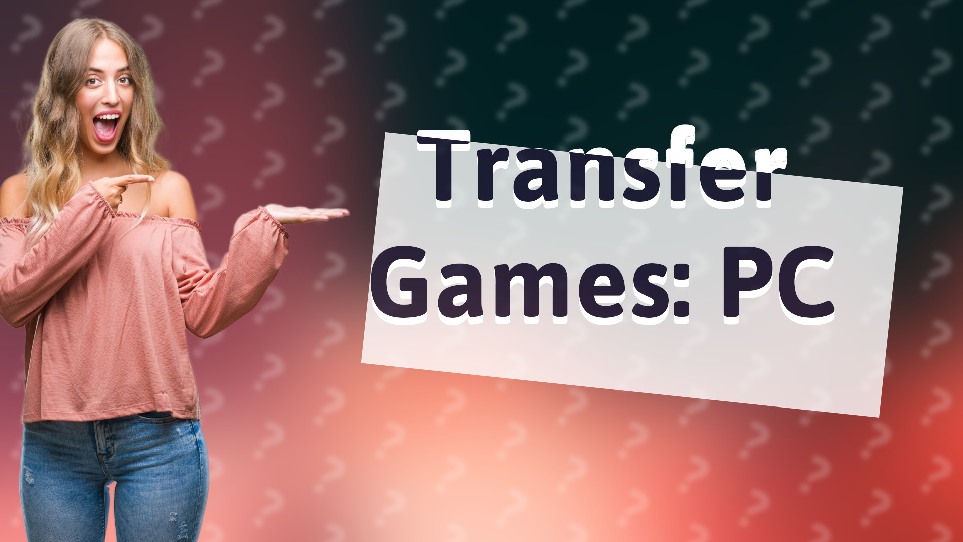 Transfer Games: PC