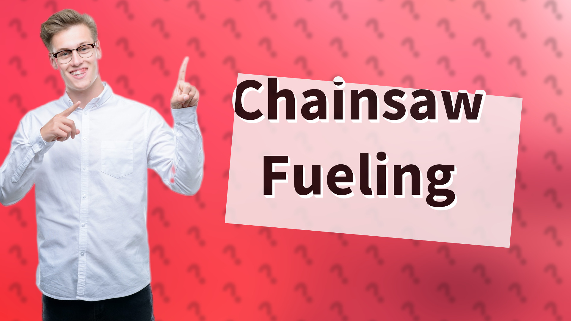 Chainsaw Fueling